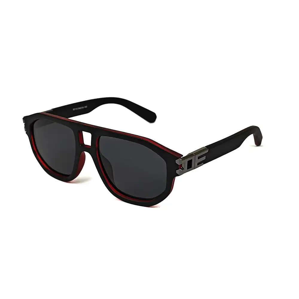 Swiss Black Red Modern Sunglasses - 82114 1 Buy Swiss Black Red Modern Sunglasses Online