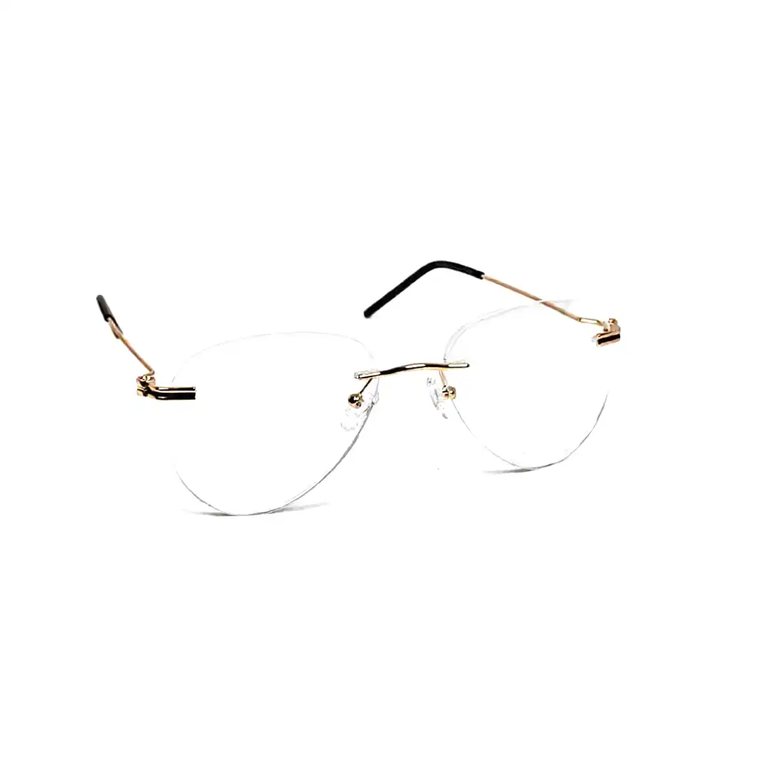 Golden Turban fit Rimless Aviator - 4220 3 Golden Turban fit Rimless Aviator
