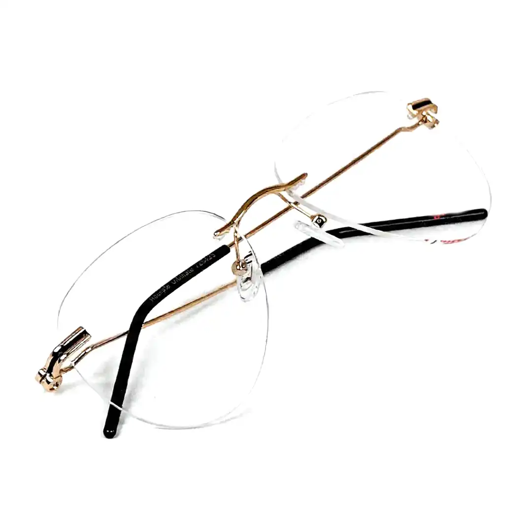 Golden Turban fit Rimless Aviator - 4220 7 Golden Turban fit Rimless Aviator
