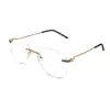 Golden Turban fit Rimless Aviator