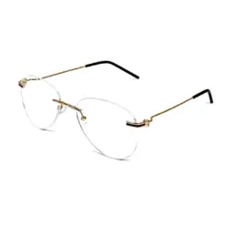Golden Turban fit Rimless Aviator