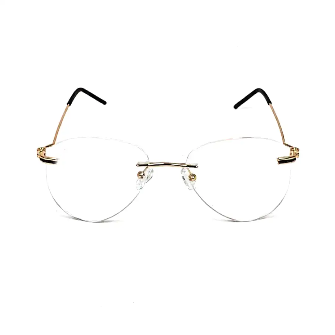 Golden Turban fit Rimless Aviator - 4220 2 Golden Turban fit Rimless Aviator