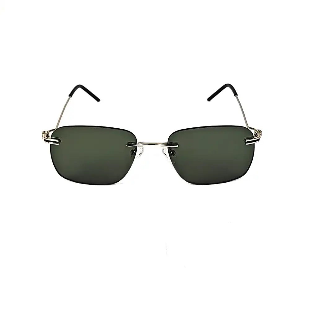 Green Turban Fit Rimless Sunglasses - 4221S 2 Green Turban Fit Rimless Sunglasses