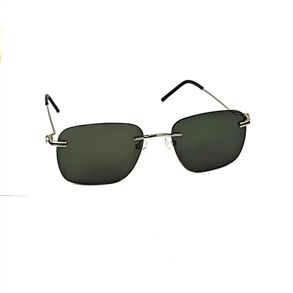 Green Turban Fit Rimless Sunglasses - 4221S 4 Green Turban Fit Rimless Sunglasses