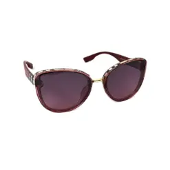 Maroon Women Model Sunglasses