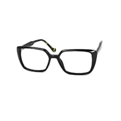 Modern Style Black Eyeglasses - 156017 11 Modern Style Black Eyeglasses