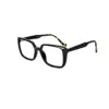 Modern Style Black Eyeglasses