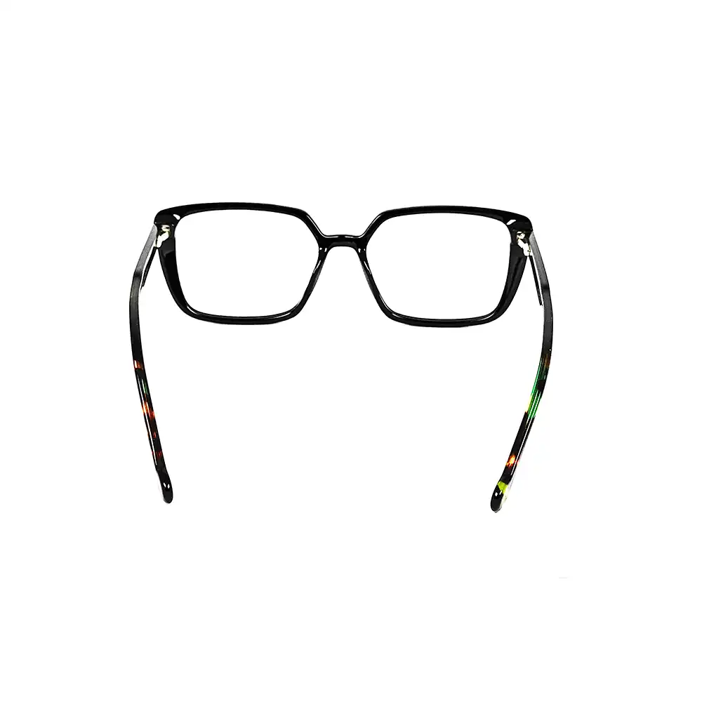 Modern Style Black Eyeglasses - 156017 6 Modern Style Black Eyeglasses