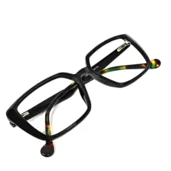 Modern Style Black Eyeglasses - 156017 17 Modern Style Black Eyeglasses