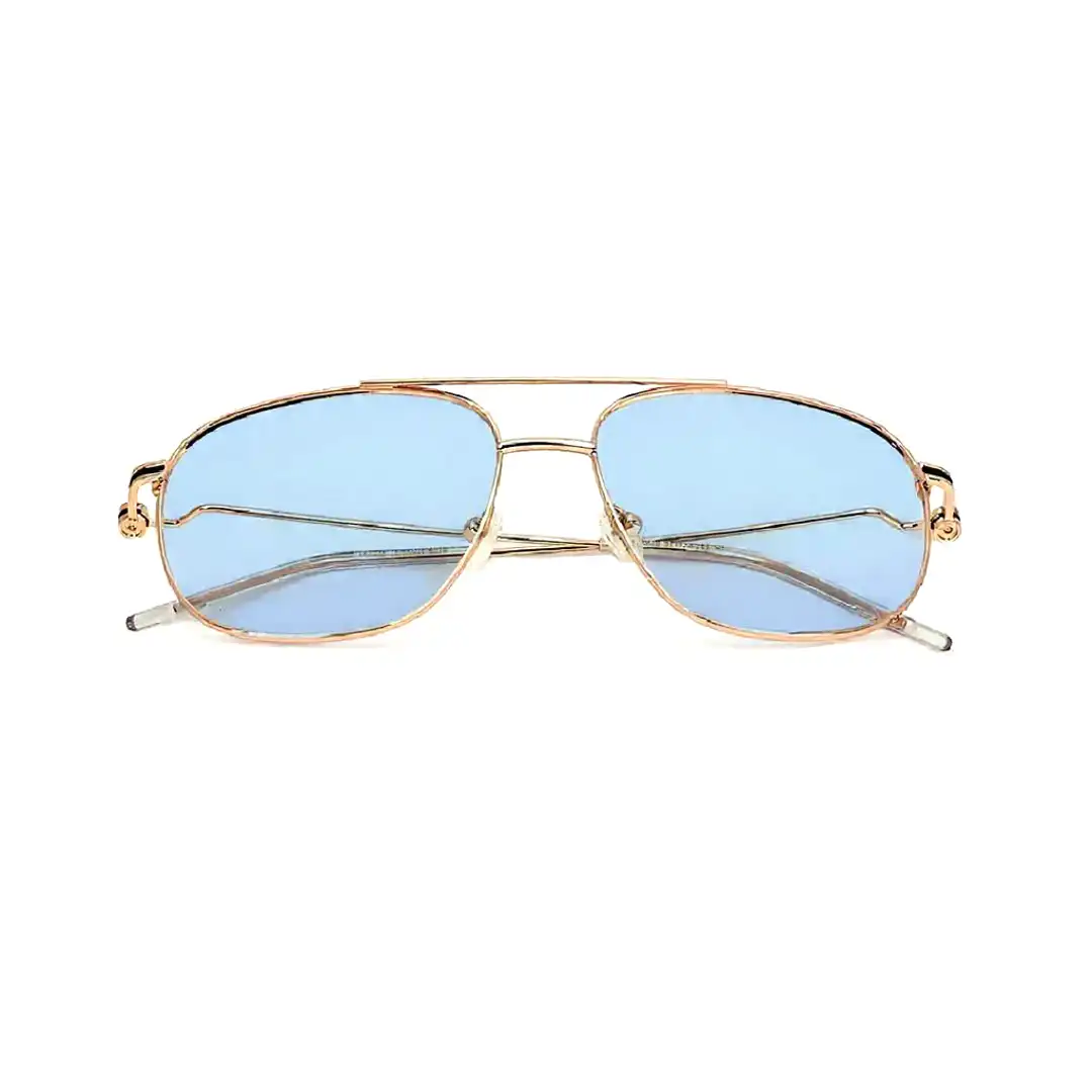 Skyblue Modern Turban Sunglasses - 20016 4 Skyblue Modern Turban Sunglasses