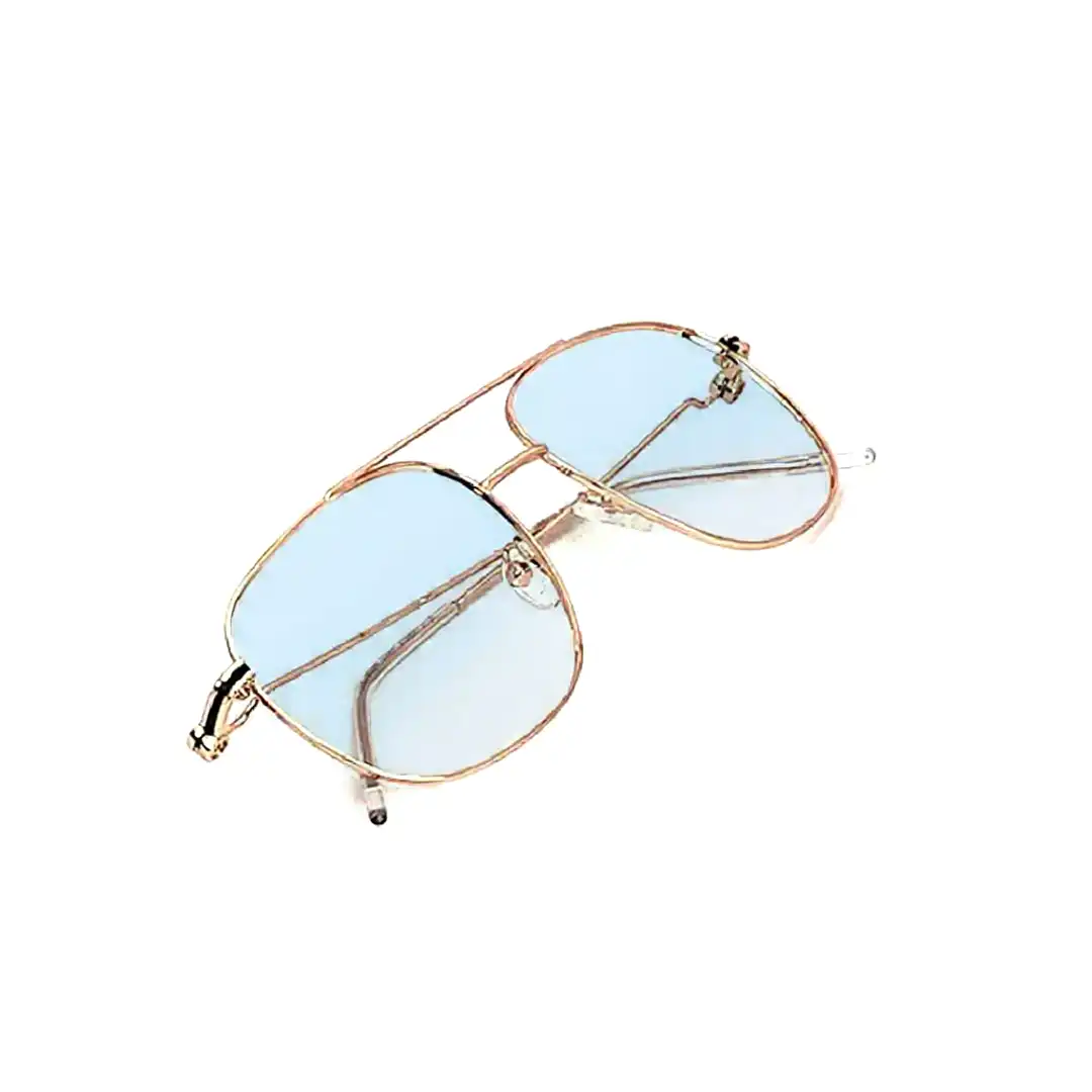Skyblue Modern Turban Sunglasses - 20016 3 Skyblue Modern Turban Sunglasses
