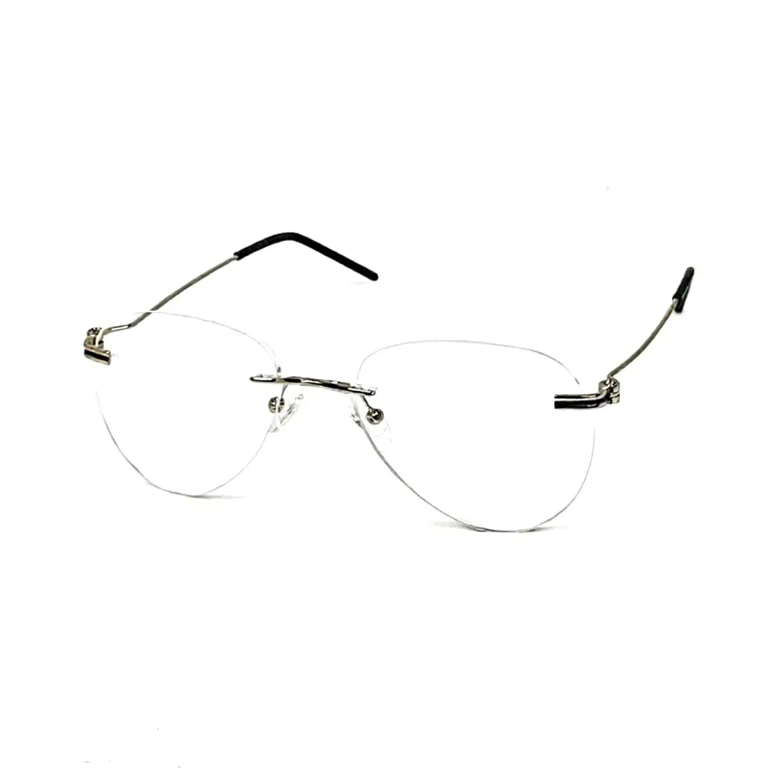 Silver Turban fit Rimless Aviator - 4220 3 Silver Turban fit Rimless Aviator