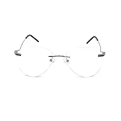 Best Eyewear Store Online for Eyeglasses & Sunglasses | Chashmah "चश्मा" 35 Silver Turban fit Rimless Aviator