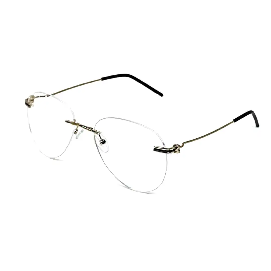 Silver Turban fit Rimless Aviator - 4220 1 Silver Turban fit Rimless Aviator