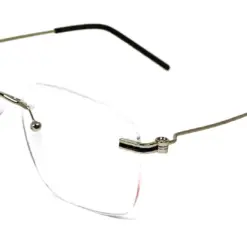 Silver Turban fit Rimless Eyeglasses - 4221 11 Silver Turban fit Rimless Eyeglasses
