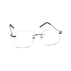Silver Turban fit Rimless Eyeglasses - 4221 9 Silver Turban fit Rimless Eyeglasses