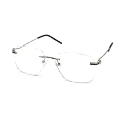 Silver Turban fit Rimless Eyeglasses - 4221 10 Silver Turban fit Rimless Eyeglasses