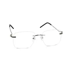 Silver Turban fit Rimless Eyeglasses 4221 5