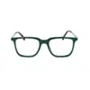 Square Modern Green Eyeglasses