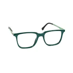 Square Modern Green Eyeglasses - 130006 10 Square Modern Green Eyeglasses
