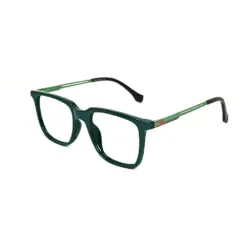 Square Modern Green Eyeglasses - 130006 11 Square Modern Green Eyeglasses