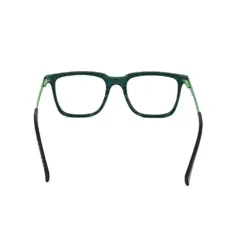 Square Modern Green Eyeglasses - 130006 13 Square Modern Green Eyeglasses