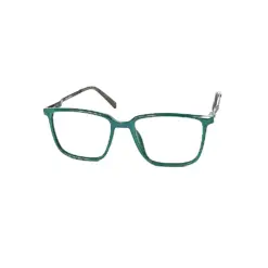 Thin Modern Green Eyeglasses
