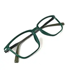 Thin Modern Green Eyeglasses - 130009 13 Thin Modern Green Eyeglasses