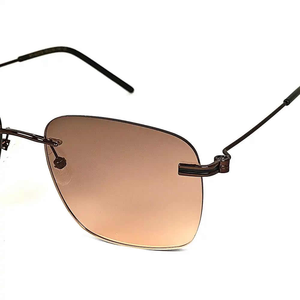 Wine Turban Fit Rimless Sunglasses - 4221S 6 Wine Turban Fit Rimless Sunglasses