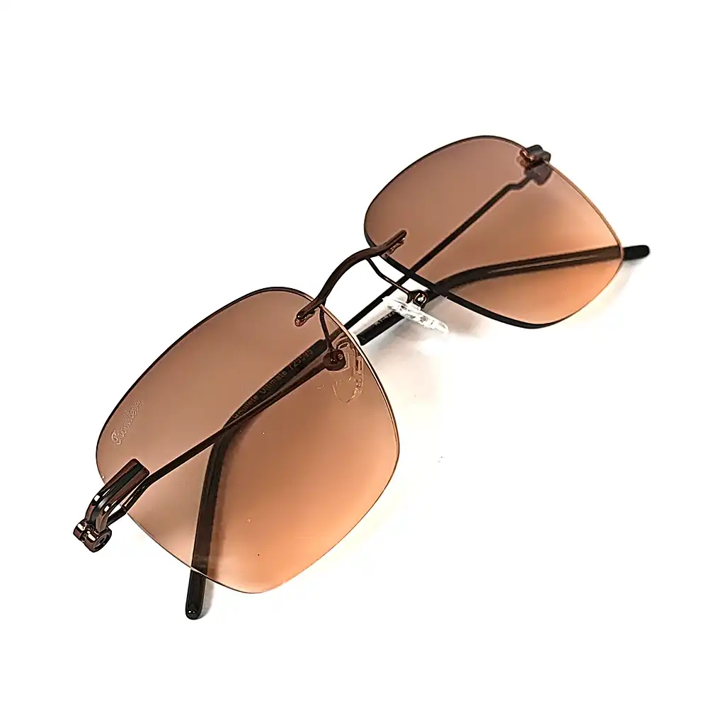 Wine Turban Fit Rimless Sunglasses - 4221S 7 Wine Turban Fit Rimless Sunglasses