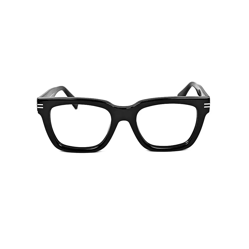 Black Bold Fashion Eyeglasses - 1220 1 Black Bold Fashion Eyeglasses