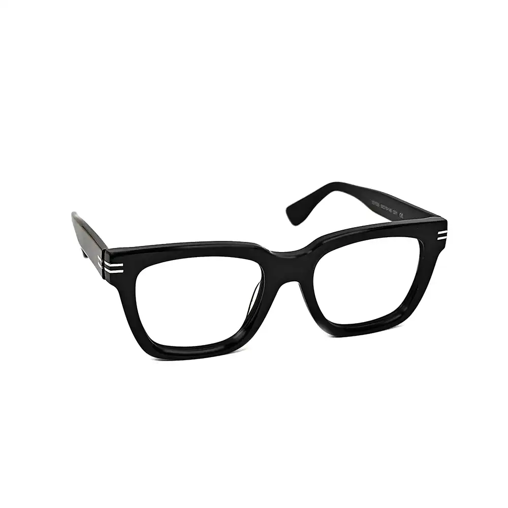 Black Bold Fashion Eyeglasses - 1220 4 Black Bold Fashion Eyeglasses