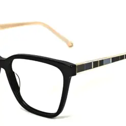 Black Modern Cat Eyeglasses For Women