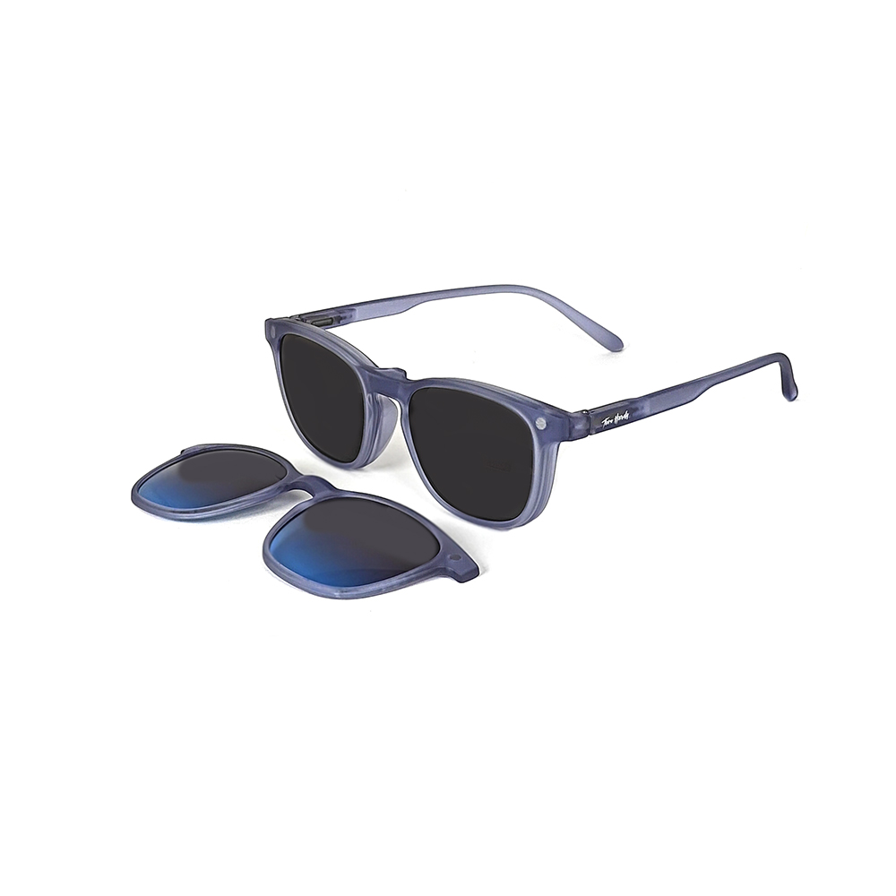 Sky Blue Clip-on Eyeglasses – 2519888 3 Clip-on Eyeglasses online at chashmah.com -2519888