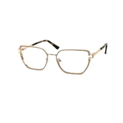 Cream Modern Eyeglasses for Women - 39076 11 Cream Modern Eyeglasses for Women