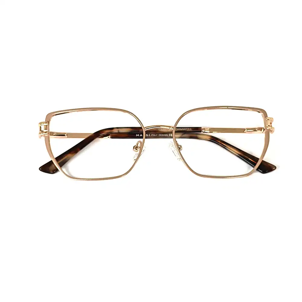 Cream Modern Eyeglasses for Women - 39076 8 Cream Modern Eyeglasses for Women