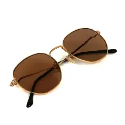 Hexxa Brown Turban Fit Sunglasses at chashmah