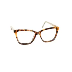 Leopard Modern Cat Eyeglasses For Women