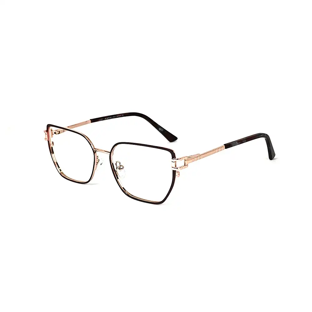 Mehroon Modern Eyeglasses for Women - 39076 1 Mehroon Modern Eyeglasses for Women