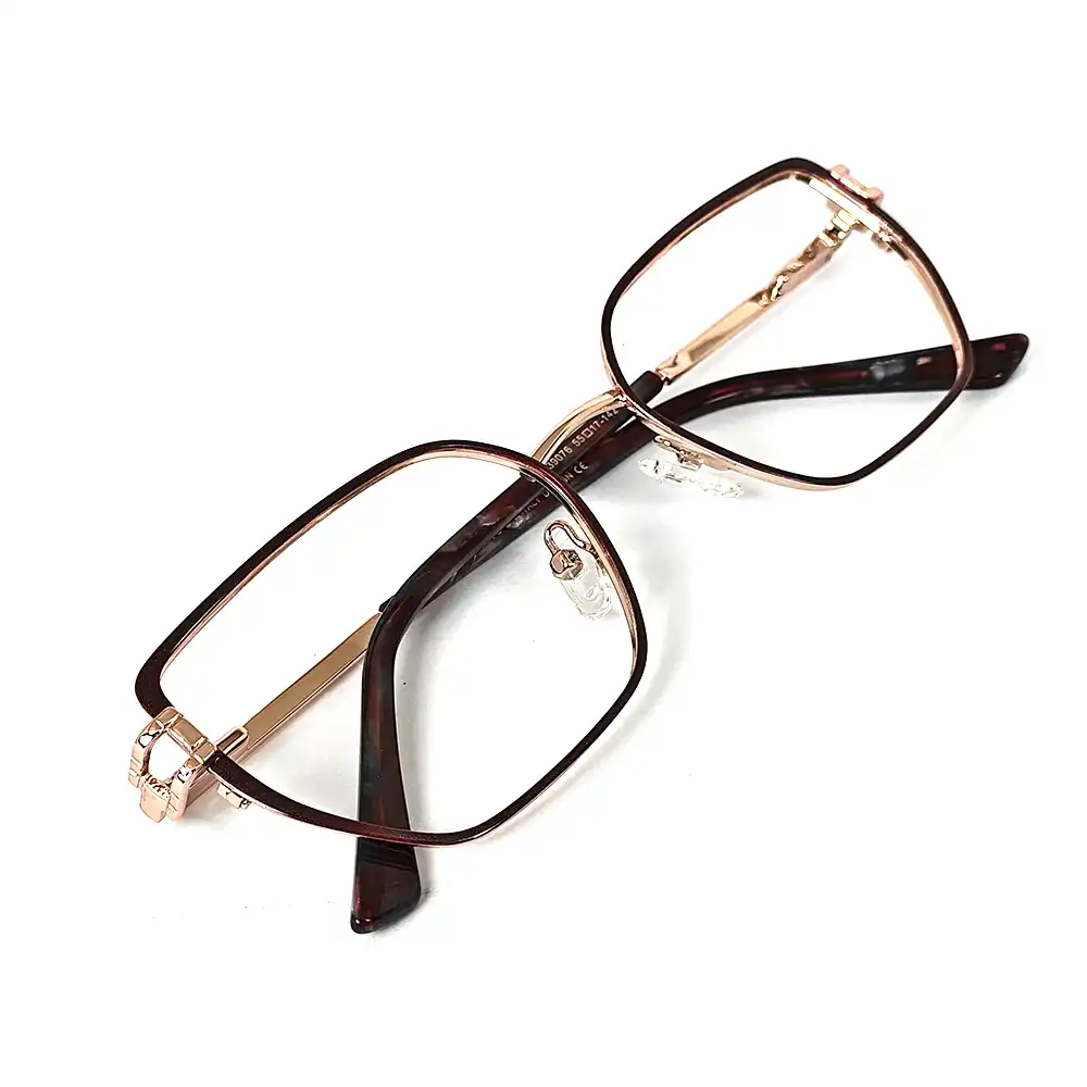 Mehroon Modern Eyeglasses for Women - 39076 9 Mehroon Modern Eyeglasses for Women