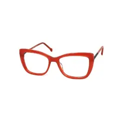 Orange Modern Eyeglasses For Women