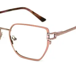 Pink Modern Eyeglasses for Women - 39076 14 Pink Modern Eyeglasses for Women
