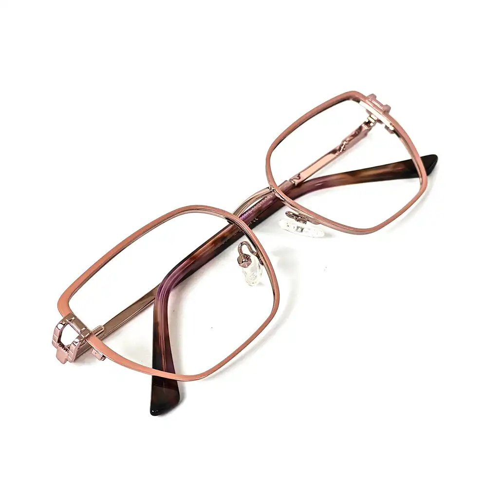 Pink Modern Eyeglasses for Women - 39076 9 Pink Modern Eyeglasses for Women