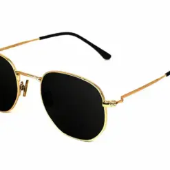 Hexxa Black Turban Fit Sunglasses