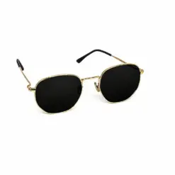 Hexxa Black Turban Fit Sunglasses