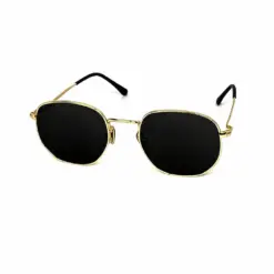 Hexxa Black Turban Fit Sunglasses