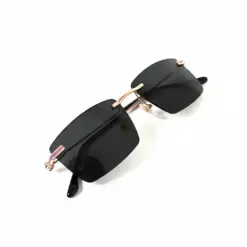 Black Gold Turban Fit Sunglasses