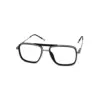 Black Bold Modern Eyeglasses
