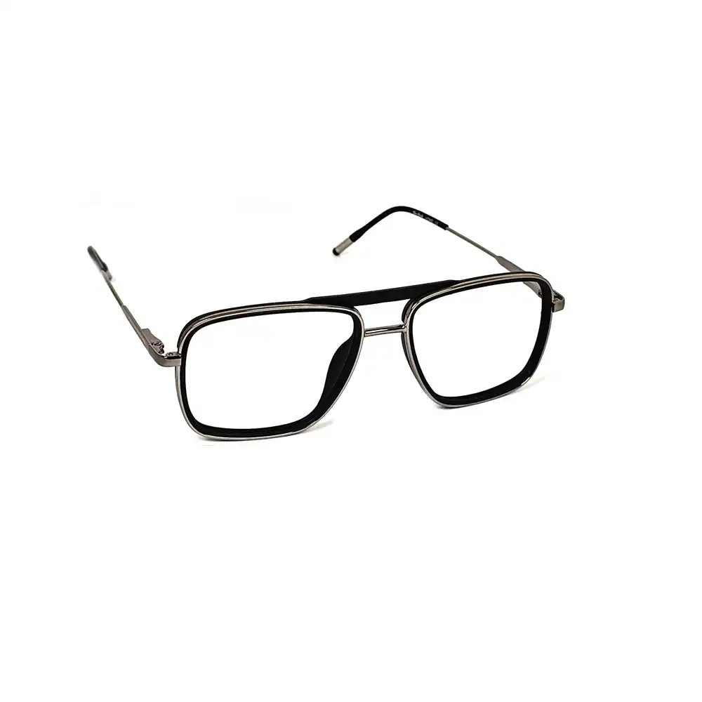 Black Bold Modern Eyeglasses - 9418405 4 Black Bold Modern Eyeglasses