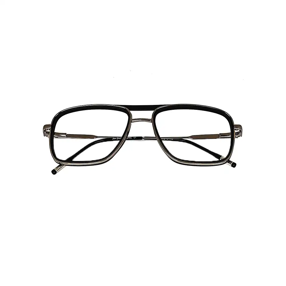Black Bold Modern Eyeglasses - 9418405 7 Black Bold Modern Eyeglasses